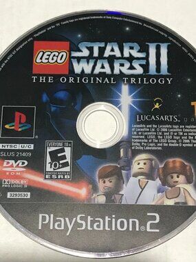 LEGO Star Wars 2 The Original Trilogy (Sony PlayStation 2, 2006) PS2 Tested